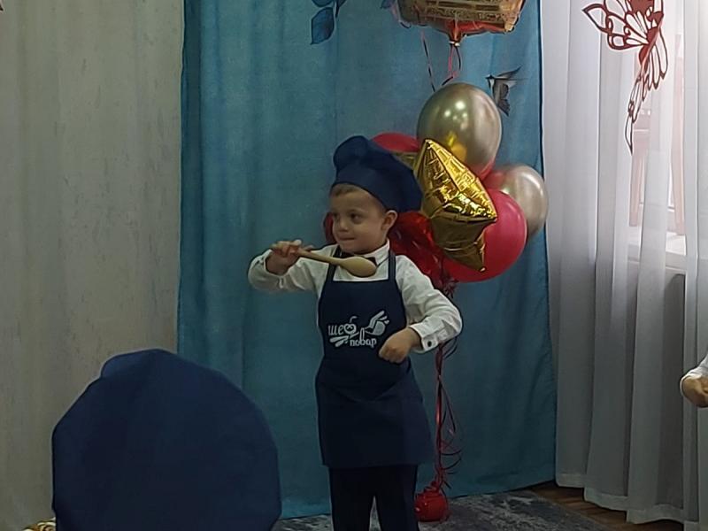 средняя группа поварята